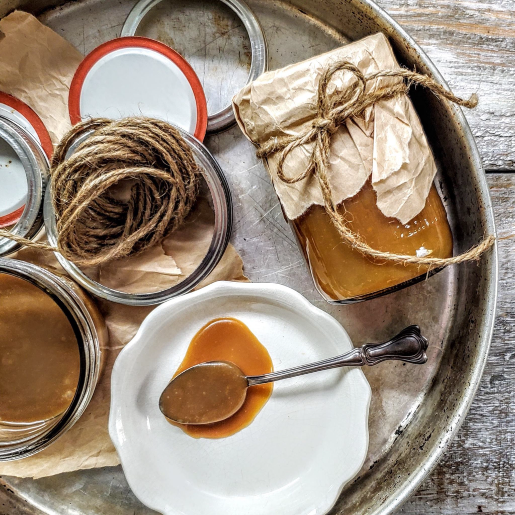 holiday homemade gifts from the kitchen Char’s Caramel Rum Sauce by Charmaine Broughton