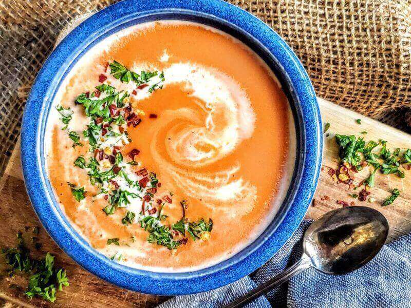 Charmaine Broughton Blog Recipe Spiced Carrot and Cashew Soup