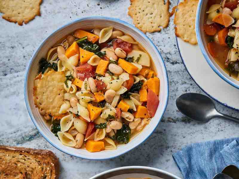 Charmaine Broughton Blog Recipe Root Vegetable Soup with Baby Shells