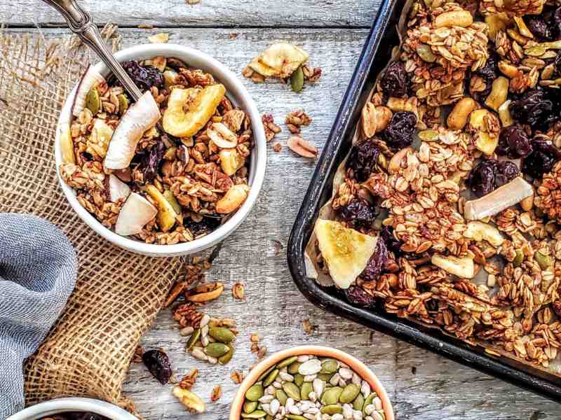 Char’s Awesome Clustery Spiced Granola
