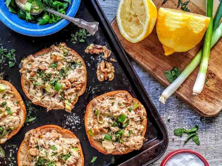 Charmaine Broughton Blog Recipes Char's Lemon Walnut Tuna Melts