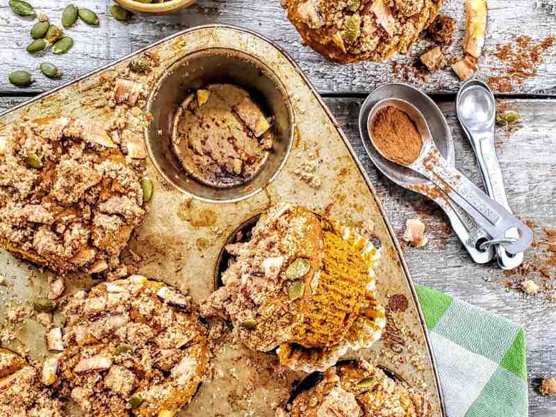 Charmaine Broughton Blog Pumpkin Muffins with Coconut Crunch Topping