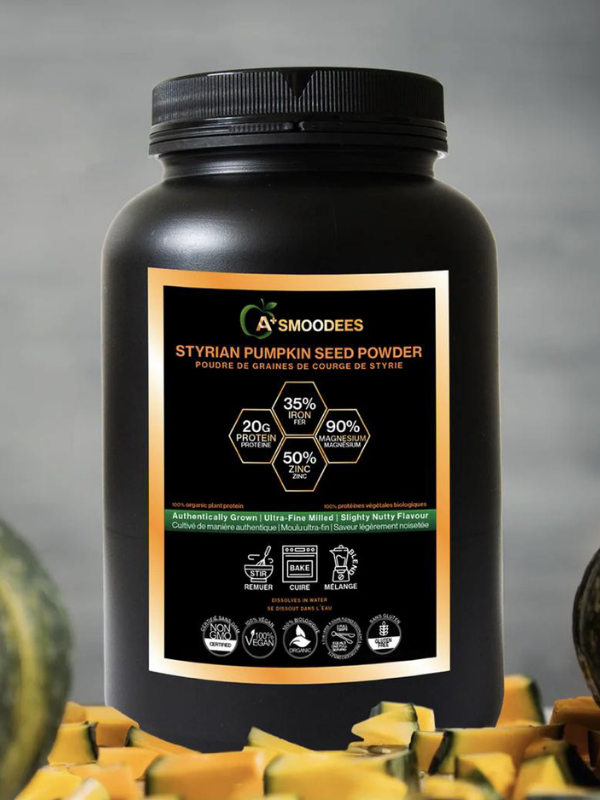 Charmaine Broughton Blog Images A+ Smoodees Styrian Pumpkin seed Powder