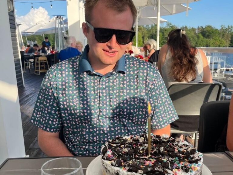 Charmaine Broughton Blog Recipes Made With LOVE Ice Cream Cake - Tyler the birthday boy