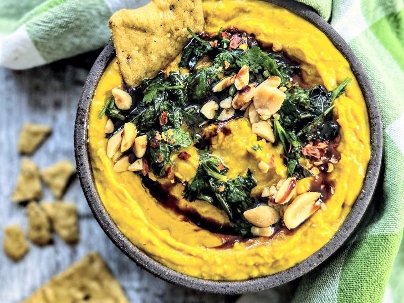 Charmaine Broughton Recipe Char's Curry White Bean Dip with Herb Gremolata