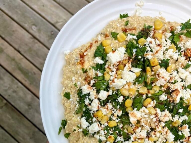 Charmaine Broughton Blog Recipe Char’s Street Corn White Bean Dip (close up)